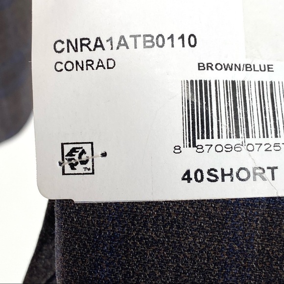 Tommy Hilfiger CNRA1ATB0110 Men's Conrad Check Single Breasted Sport Coat - Picture 7 of 8